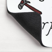 Mijn baas is een joodse timmer muismat (Hoek)