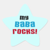 Mijn Baba Rocks Stickers (Voorkant)
