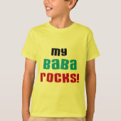 Mijn Baba Rocks T-shirts en geschenken (Voorkant)