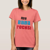 Mijn Baba Rocks T-shirts en geschenken (Voorkant)