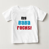 Mijn Baba Rocks T-shirts en geschenken (Voorkant)