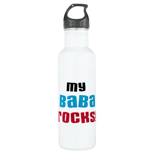 Mijn Baba Rocks Waterfles (Voorkant)