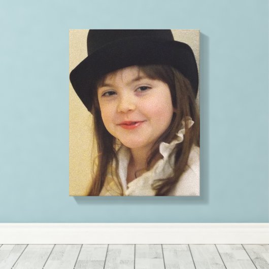 Mijn Babe Canvas Afdruk (Insitu (Houten vloer))