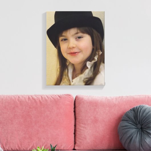 Mijn Babe Canvas Afdruk (Insitu (Woonkamer))