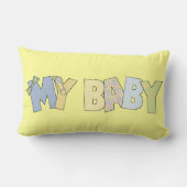 Mijn Baby Accent Bedroom of Nursery Pillow Kussen (Achterkant)