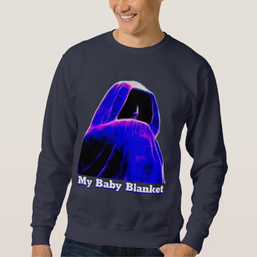 Mijn baby Blanket Metal Sweatshirt (Voorkant)