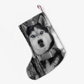 Mijn baby Blue Eyes kerstaking Kleine Kerstsok (Achterkant (Hangend))