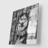 Mijn Baby Blue Eyes Wandklok (Hoek)