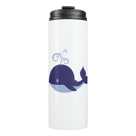 Mijn Baby Blue Whale Thermosbeker (Voorkant)