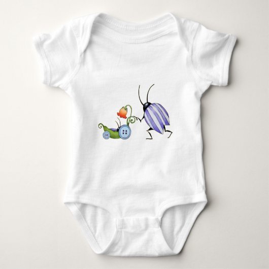 Mijn Baby Buggy Creeper Romper (Voorkant)