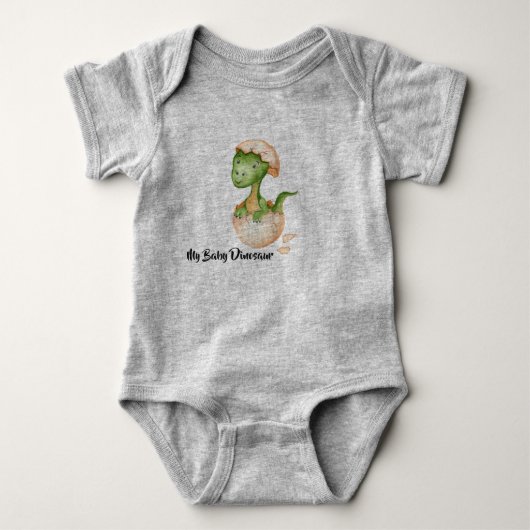 Mijn Baby Dinosaur Romper (Voorkant)