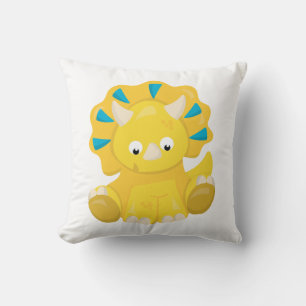 Mijn Baby Dinosaurus Triceratops Kussen