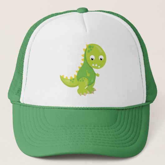 Mijn baby dinosaurus trucker pet (Voorkant)