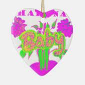 Mijn Baby Hakuna Matata Keramisch Ornament (Rechts)