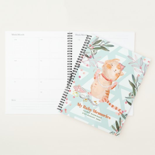 Mijn Baby Herinneringen Gepersonaliseerde Prinses Planner (Display)