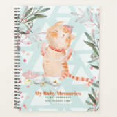 Mijn Baby Herinneringen Gepersonaliseerde Prinses Planner (Voorkant)