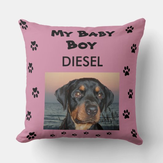 Mijn Baby hond Kussen (Voorkant)