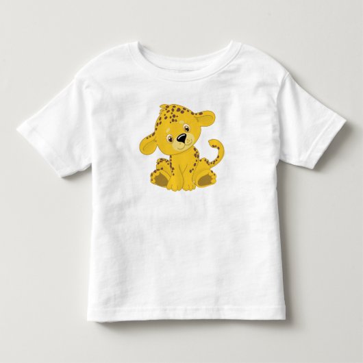 Mijn baby luipaard kinder shirts (Voorkant)