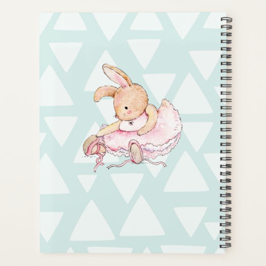 MIJN BABY MEMORIES - Rabbit Ballerina Planner (Achterkant)