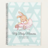 MIJN BABY MEMORIES - Rabbit Ballerina Planner (Voorkant)