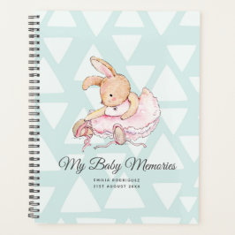 MIJN BABY MEMORIES - Rabbit Ballerina Planner