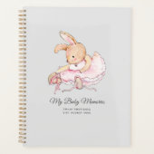 MIJN BABY MEMORIES - Rabbit Ballerina Planner (Voorkant)