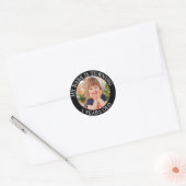 Mijn baby wordt 5 jaar ronde sticker (Envelop)