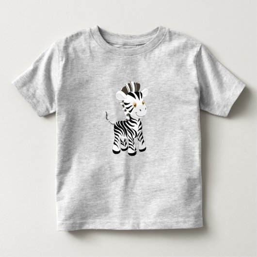 Mijn Baby Zebra Kinder Shirts (Voorkant)