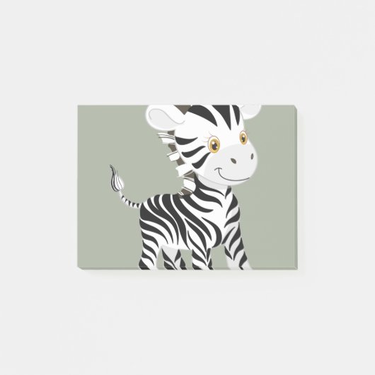 Mijn Baby Zebra Post-it® Notes (Voorkant)