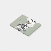 Mijn Baby Zebra Post-it® Notes (Schuin)