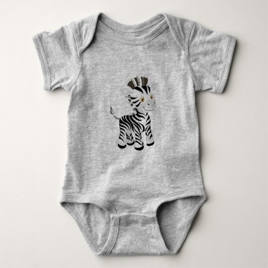 Mijn Baby Zebra Romper (Voorkant)