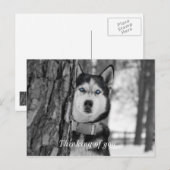 Mijn babyblauwe ogen denken aan je Briefkaart (Voorkant / Achterkant)