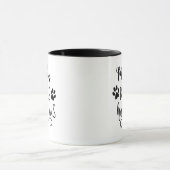 Mijn baby's hebben pootjes mok (Midden)