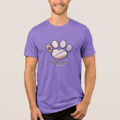 Mijn baby's hebben poten Tri-Blend shirt (Voorkant)