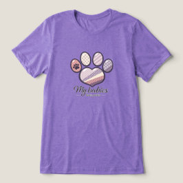 Mijn baby's hebben poten Tri-Blend shirt