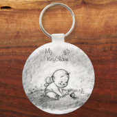 Mijn baby's Sleutelhanger (Voorkant)
