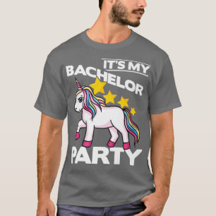 Mijn Bachelor Party voor Groom Naughty Funny Manne T-shirt