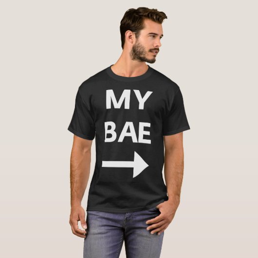 Mijn bae t-shirt (Voorkant volledig)