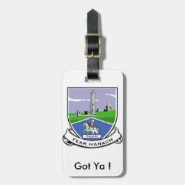 Mijn bagage gepersonaliseerde Fermanagh County ID- Bagagelabel
