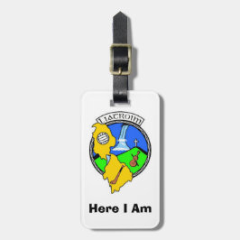 Mijn Bagage Gepersonaliseerde Leitrim County ID La Bagagelabel