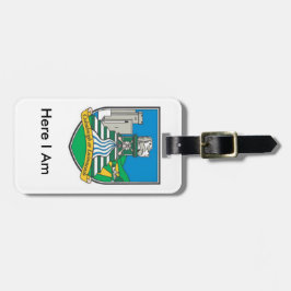 Mijn bagage Gepersonaliseerde Limerick County ID-l Bagagelabel