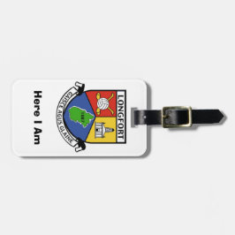 Mijn bagage gepersonaliseerde Longford County ID-l Bagagelabel