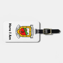 Mijn Bagage Gepersonaliseerde Mayo County ID-tag. Bagagelabel