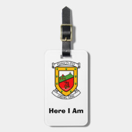 Mijn Bagage Gepersonaliseerde Mayo County ID-tag. Bagagelabel