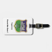 Mijn bagage gepersonaliseerde Tipperary County ID- Bagagelabel (Voorkant horizontaal)