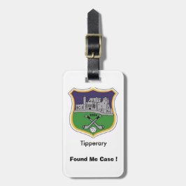 Mijn bagage gepersonaliseerde Tipperary County ID- Bagagelabel