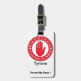 Mijn Bagage Gepersonaliseerde Tyrone County ID Lab Bagagelabel