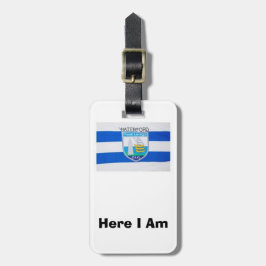 Mijn bagage gepersonaliseerde Waterford County ID- Bagagelabel
