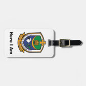 Mijn bagage heeft Roscommon County ID Label gepers Bagagelabel (Voorkant horizontaal)