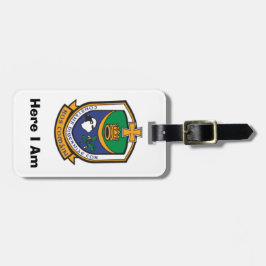 Mijn bagage heeft Roscommon County ID Label gepers Bagagelabel